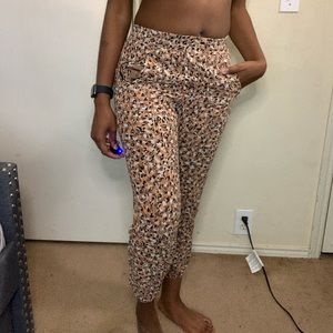 Colorful print pants